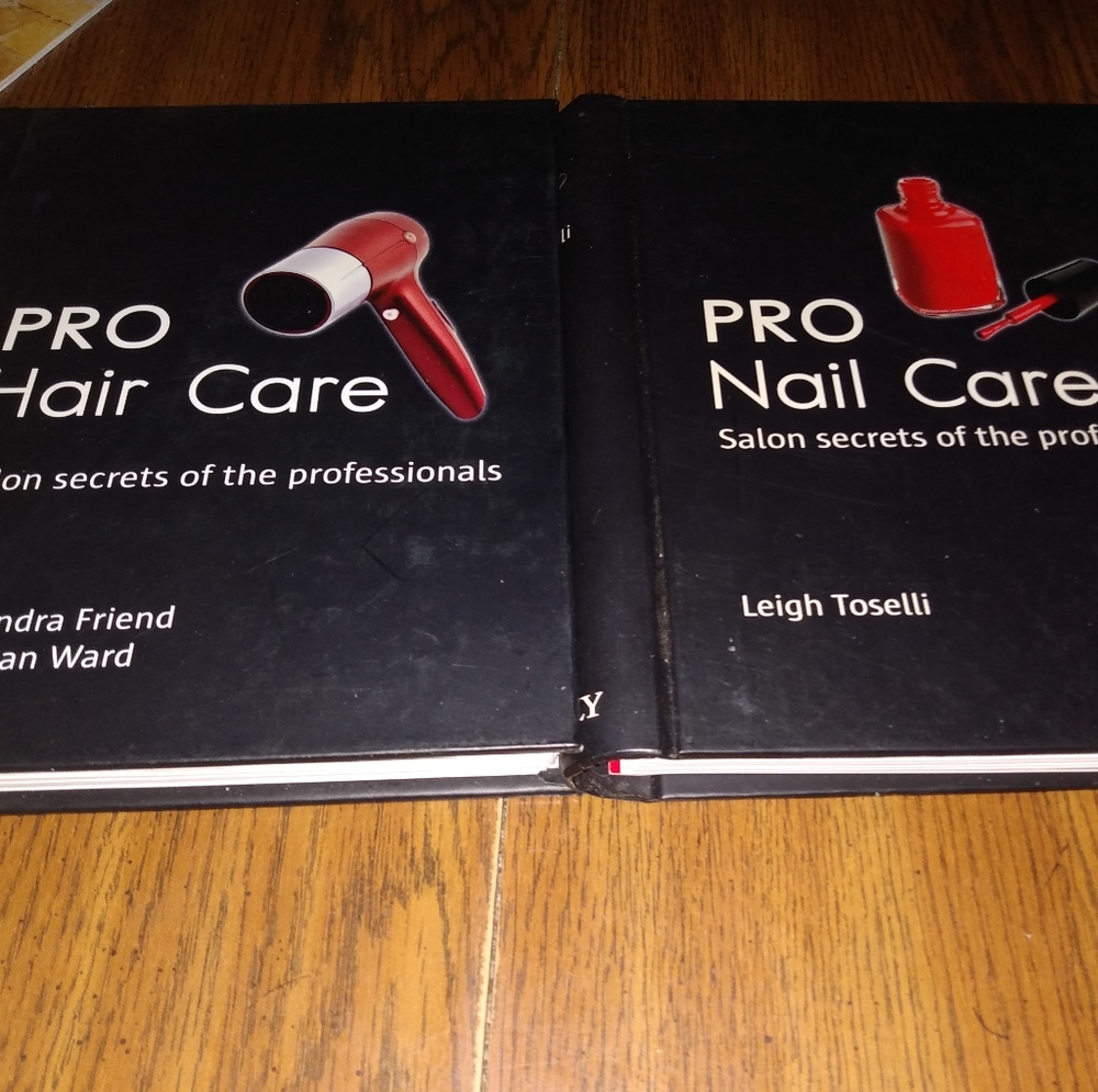 Pro Hair Care & Pro Nail Care book bundle